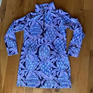 Lilly Pulitzer quarter zip dress